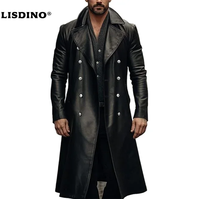 Men'S Fashion Leather Jacket - Leather Jacket Men Winter Fleece Motorcycle