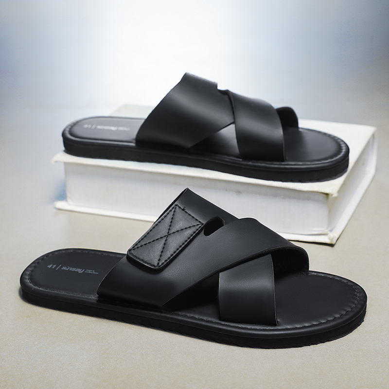 Men Fashion Korean Style - Men's Slippers 2026 New Summer Leisure