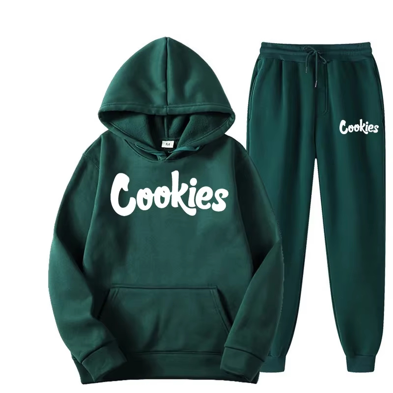 Streetwear Hoodie - Men's Hoodie 2‑Piece Tracksuit, Casual Long‑Sleeve