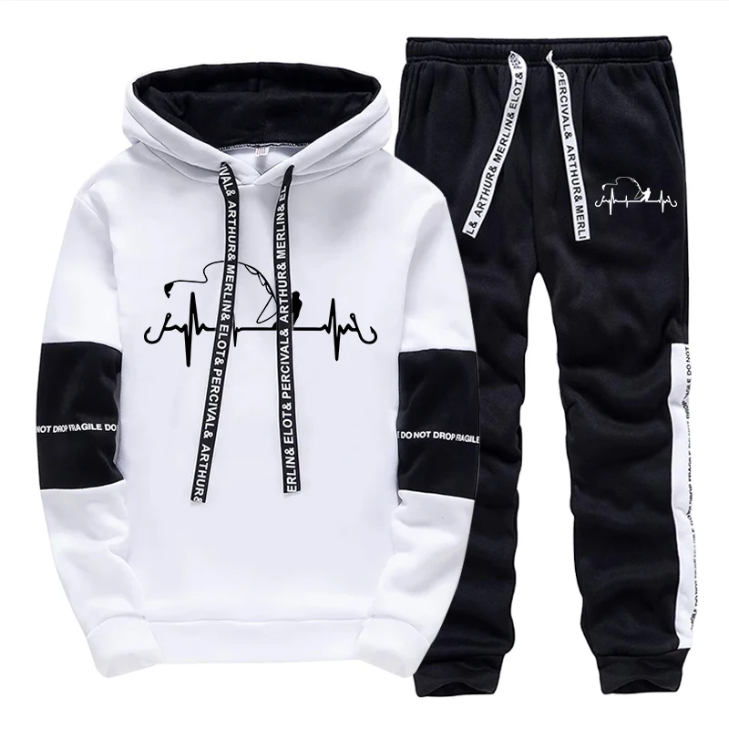 Streetwear Hoodie - Hot Sales Men's Tracksuit Printing Casual