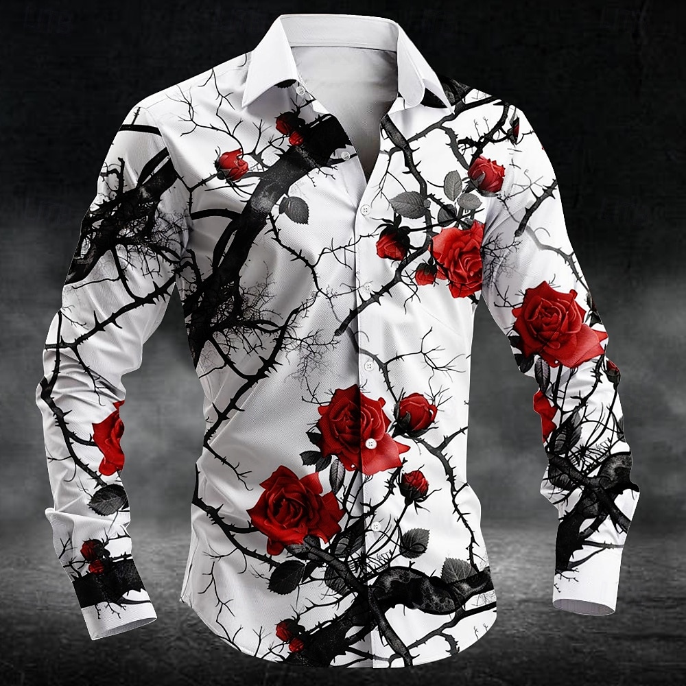 Men'S Fashion - Fashion plum blossom pattern 3d Print