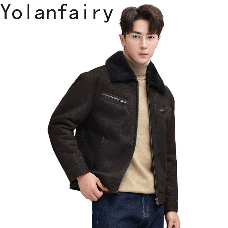 YOLANFAIRY Vintage Fashion Nat - Men'S Fashion Leather Jacket 评论和价格