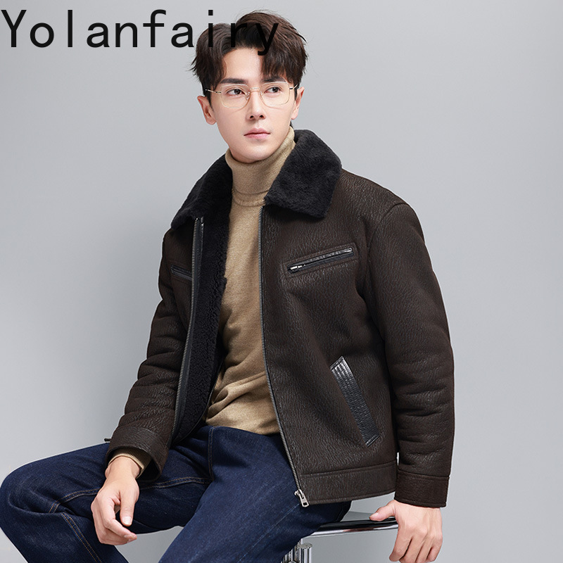 YOLANFAIRY Vintage Fashion Nat - Men'S Fashion Leather Jacket 评论和价格