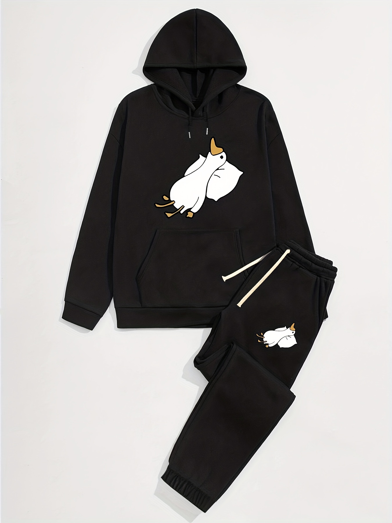 Men's Fashion Print Long Sleev - Streetwear Hoodie 评论和价格
