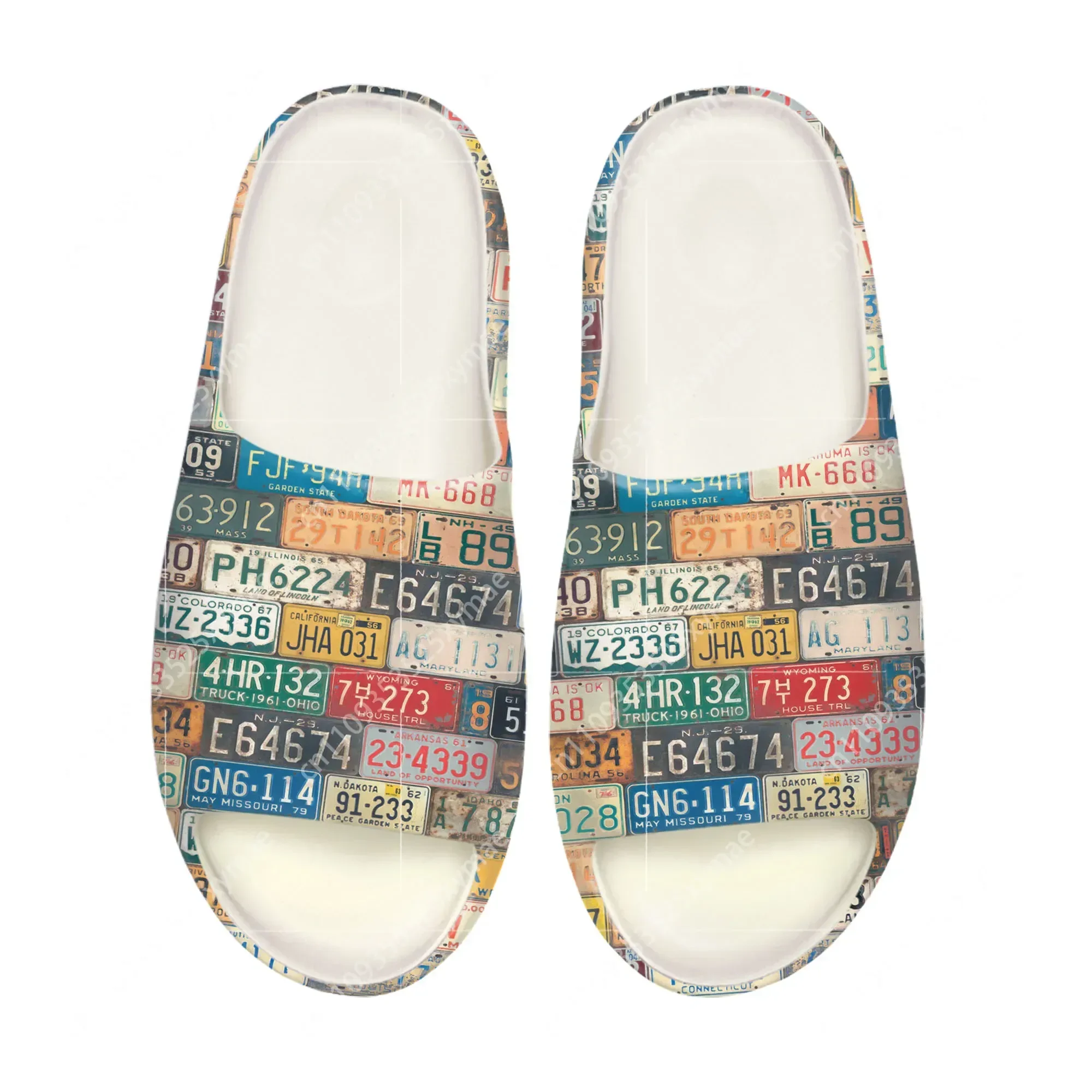 License Car Plate Number Soft  - Men'S Fashion Shoes 评论和价格