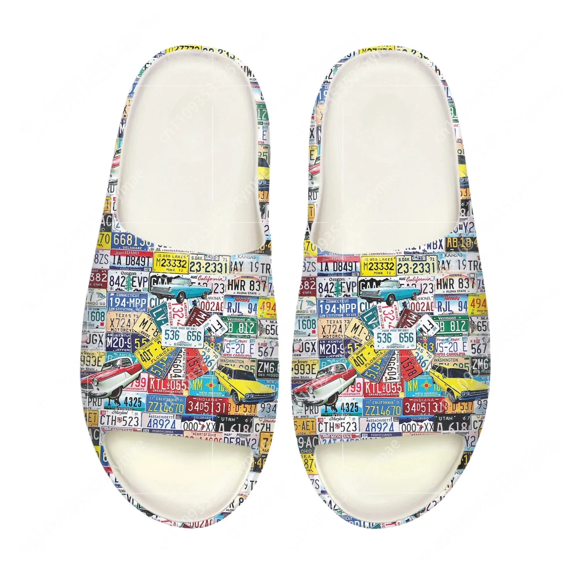 License Car Plate Number Soft  - Men'S Fashion Shoes 评论和价格