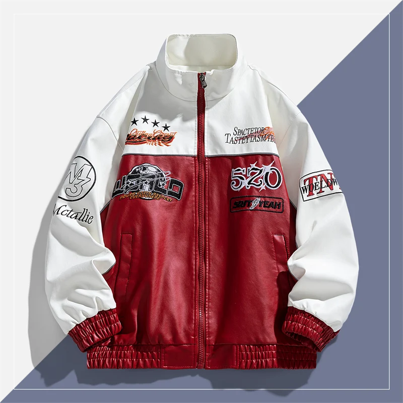 Trend Handsome Winter Outdoor  - Men'S Fashion Leather Jacket 评论和价格