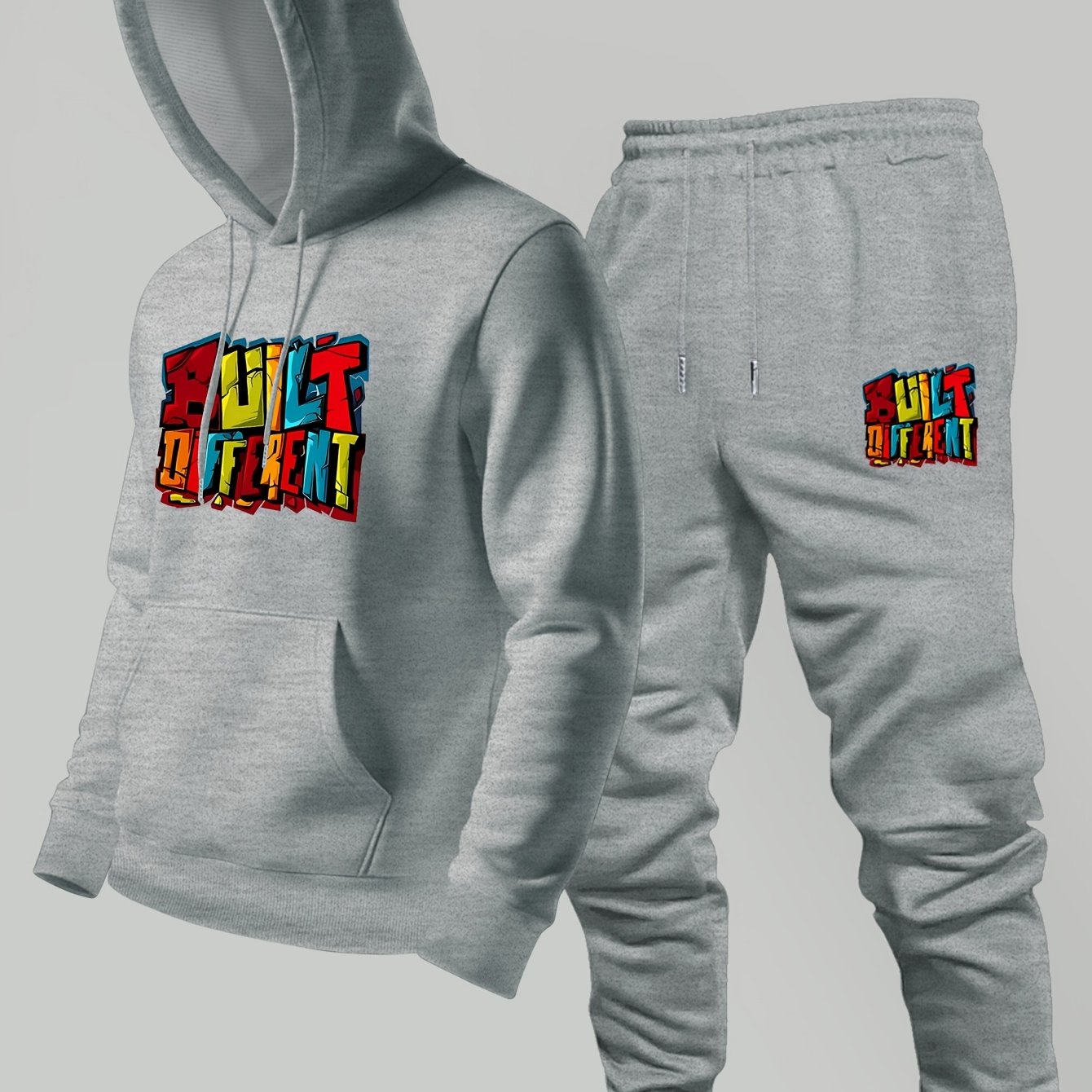 New Men Autumn Winter 2‑Piece  - Streetwear Hoodie 评论和价格