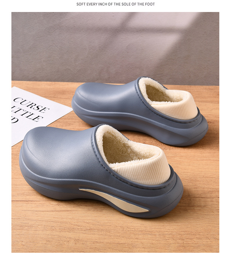 New Winter Fur Furry Slippers  - Men Fashion Korean Style 评论和价格