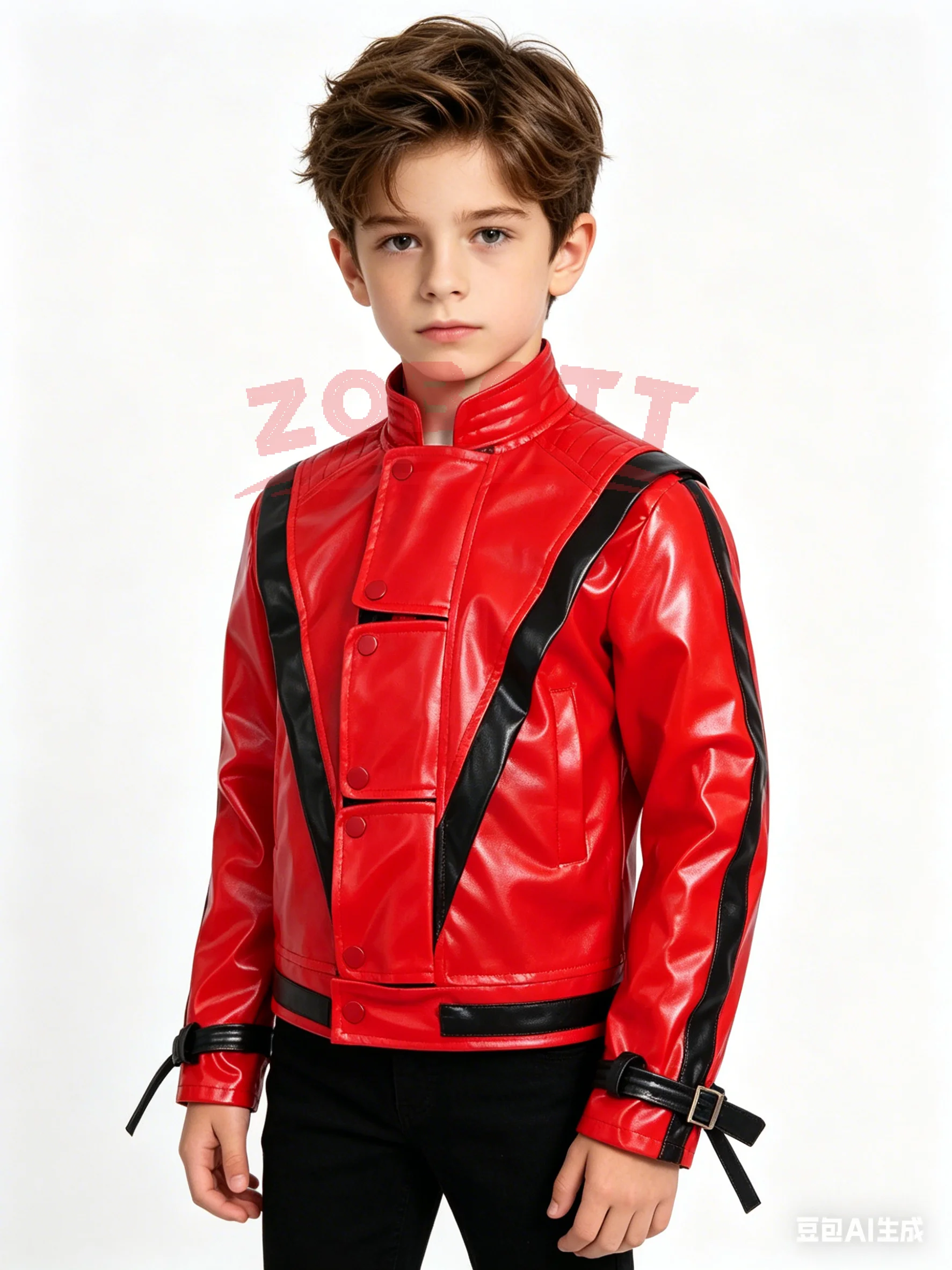 Michael Joseph Jackson Leather - Men'S Fashion Leather Jacket 评论和价格
