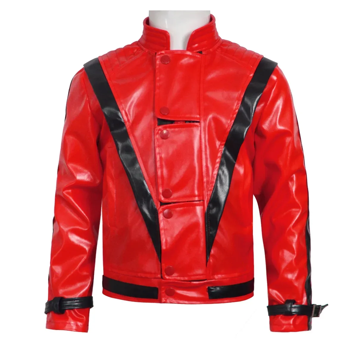 Michael Joseph Jackson Leather - Men'S Fashion Leather Jacket 评论和价格