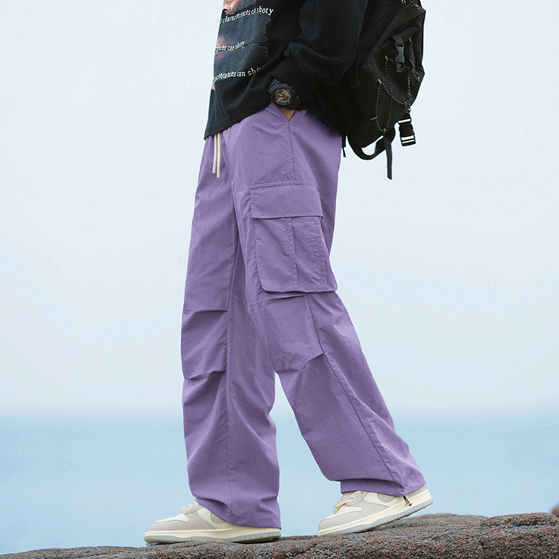 Men's Loose Cargo Pants Korean - Men Fashion Korean Style 评论和价格
