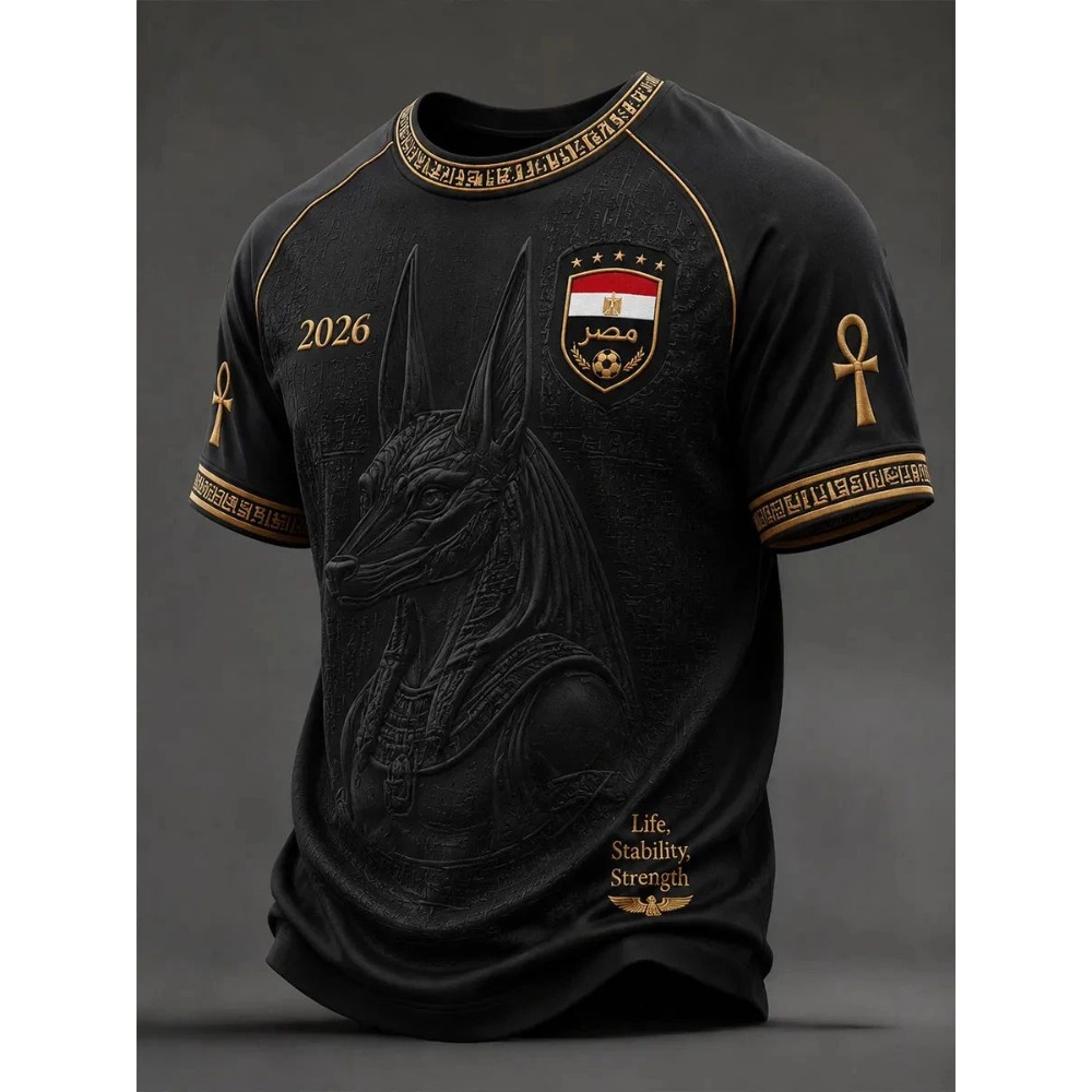 2026 Summer Men Egypt National - Men Fashion Egypt 评论和价格