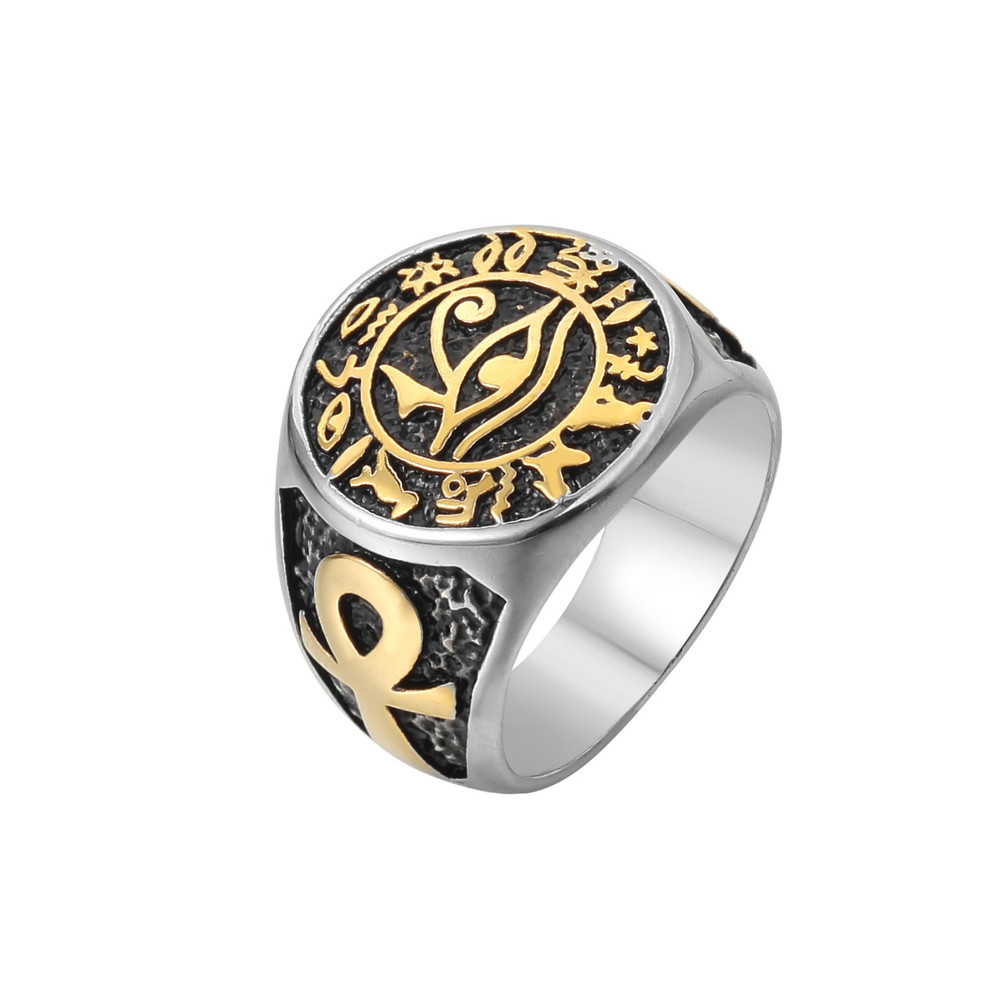 Men Vintage Egyptian Eye of Ho - Men Fashion Egypt 评论和价格