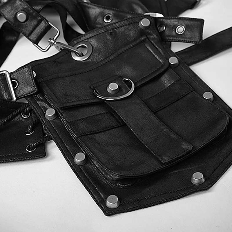 Steampunk Medieval Leather Arm - Men'S Fashion Leather Jacket 评论和价格