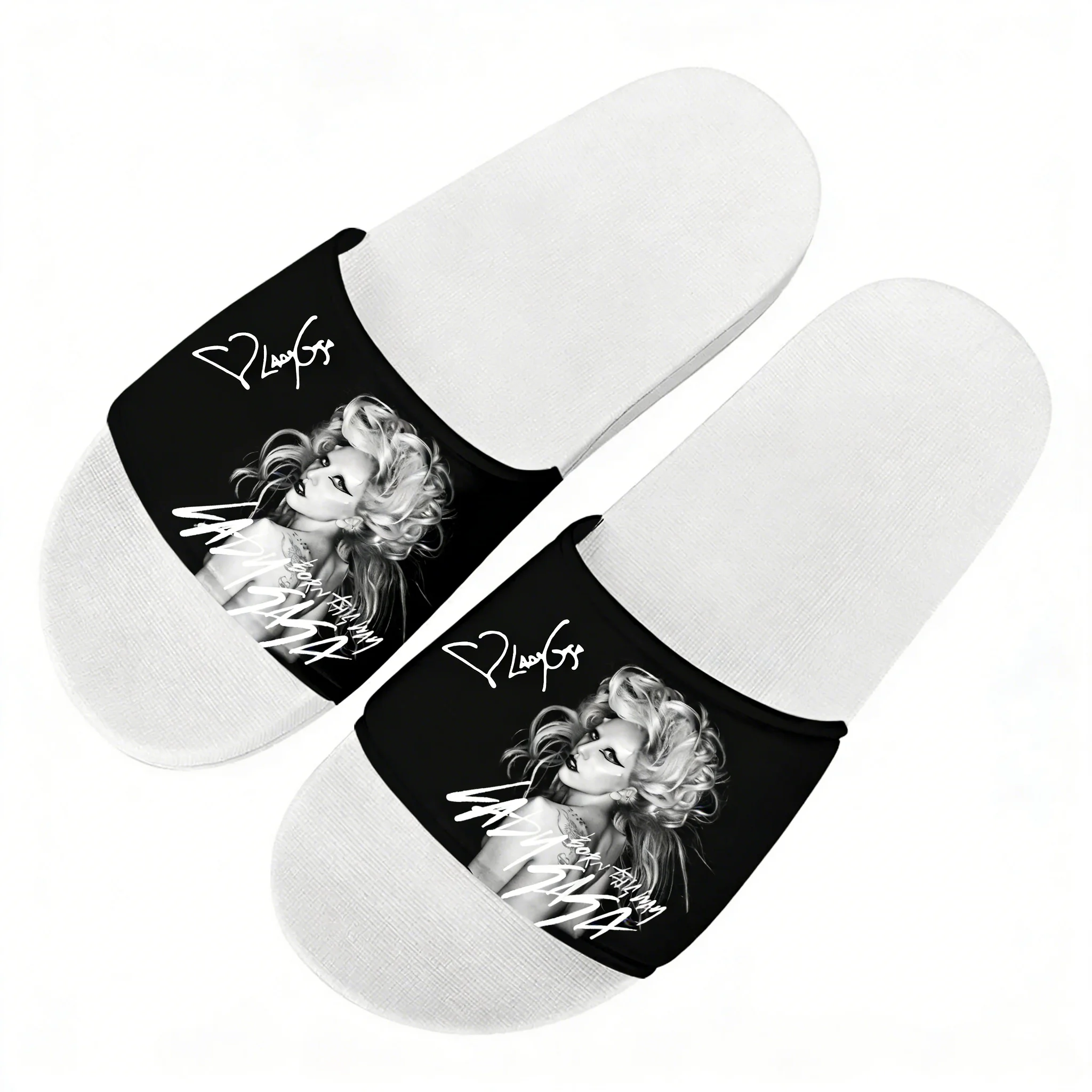 Lady Gaga Slippers Home Water  - Men'S Fashion Shoes 评论和价格