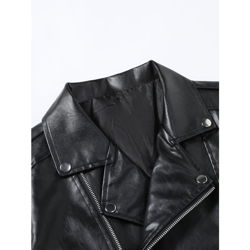 New Men's Leather Jacket Fashi - Men'S Fashion Leather Jacket 评论和价格