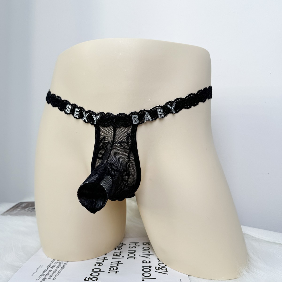 New Custom Thongs Men Name Pan - Men'S Fashion Underwear 评论和价格