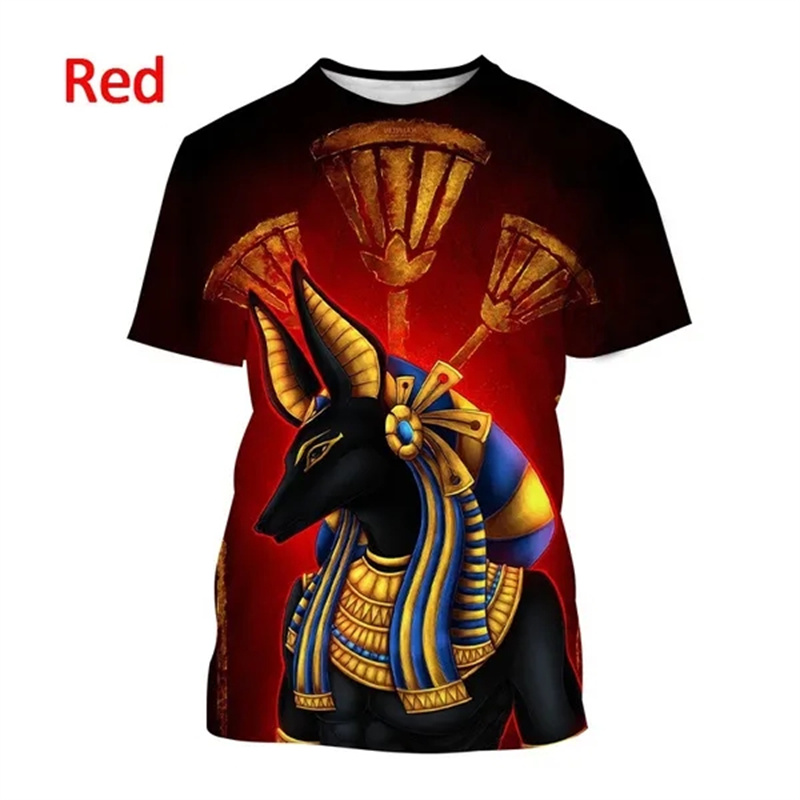 Grim Reaper Anubis 3D Printed  - Men Fashion Egypt 评论和价格