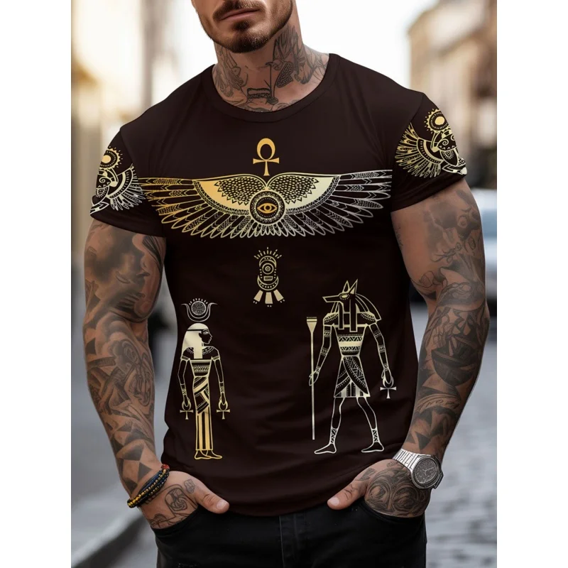 Ancient Egypt Graphic T Shirt  - Men Fashion Egypt 评论和价格