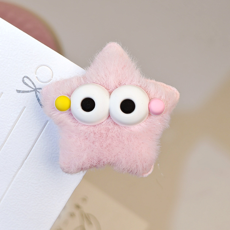 5pcs plush big eyed five point - Men Fashion Korean Style 评论和价格