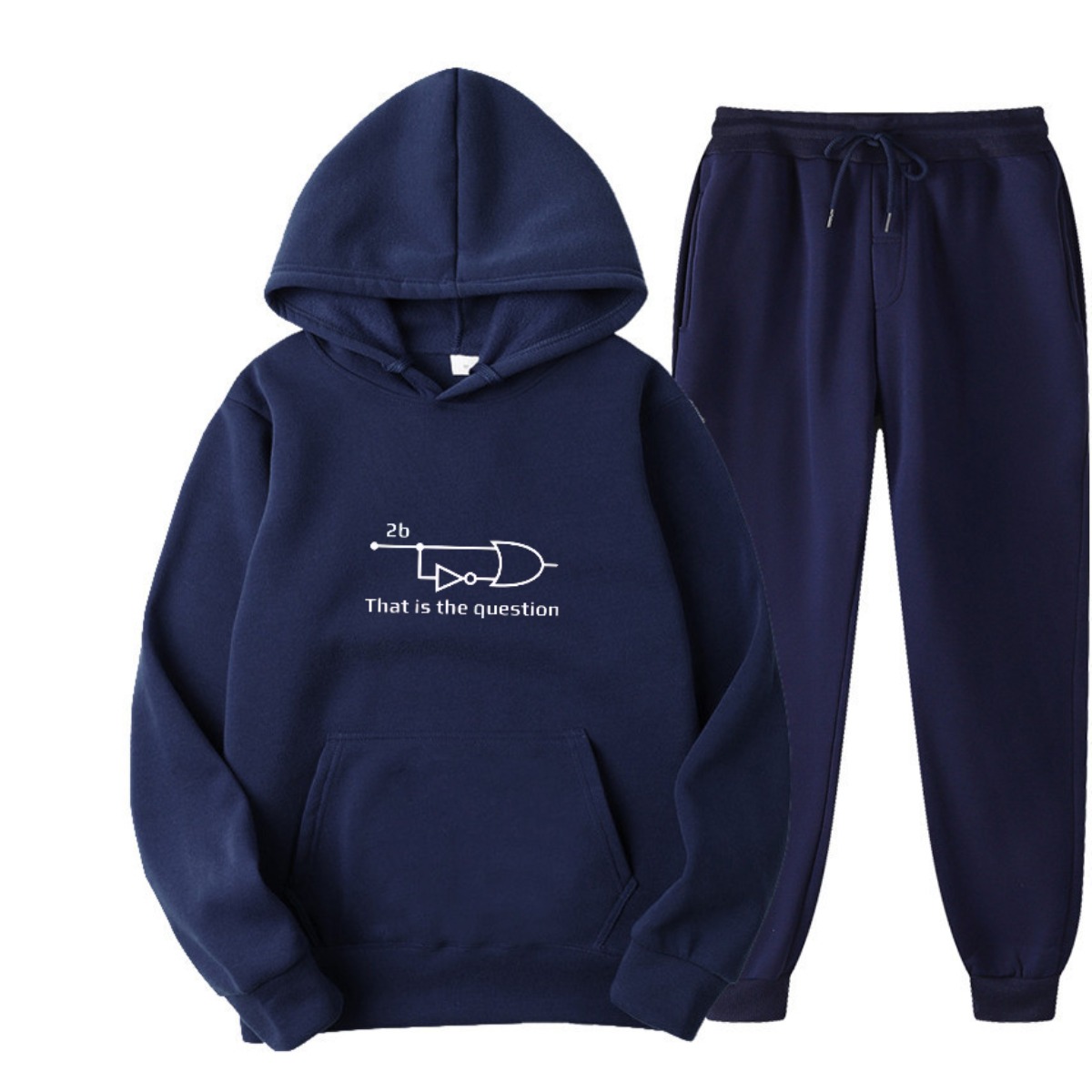 Men's Hoodie Set, Whether Beco - Streetwear Hoodie 评论和价格