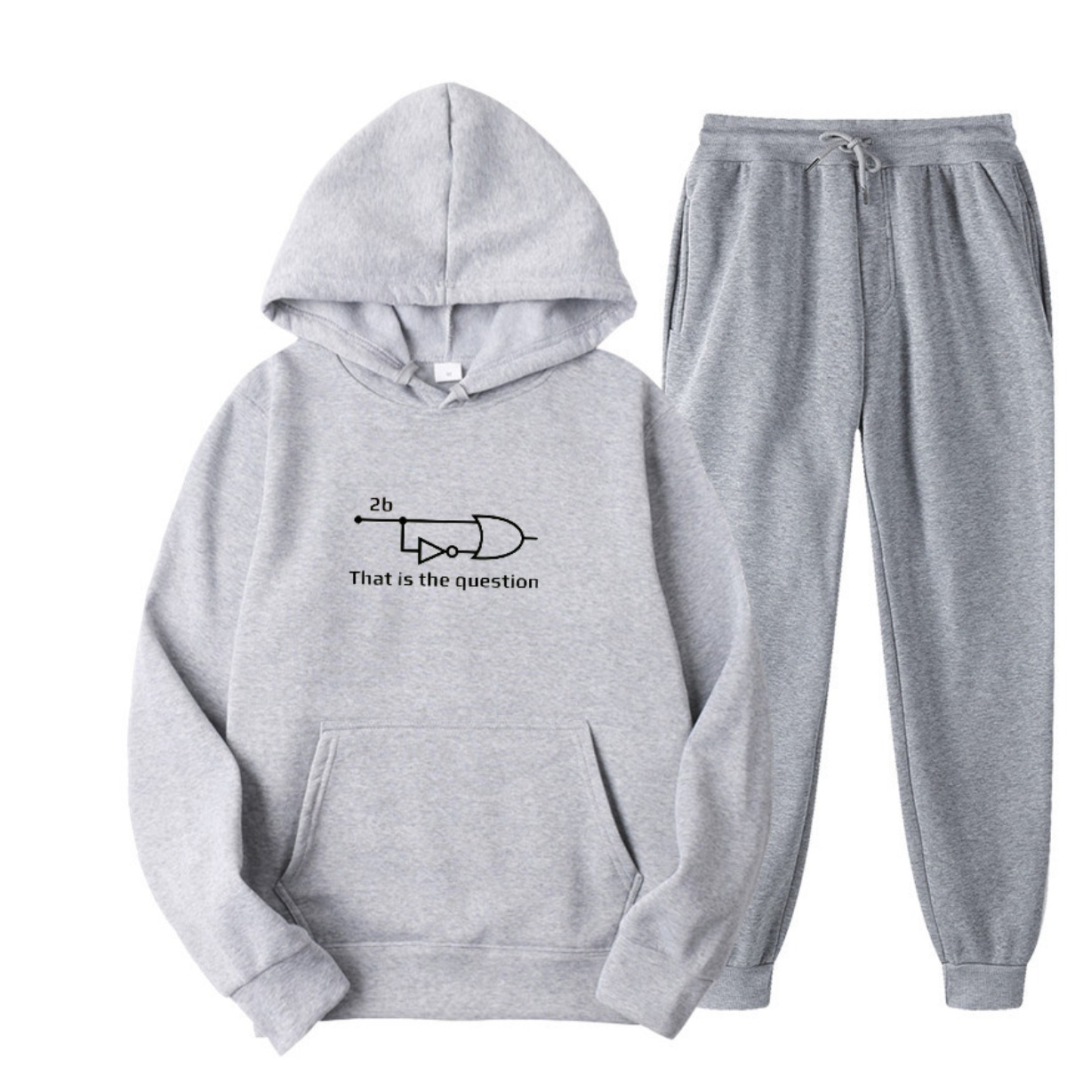 Men's Hoodie Set, Whether Beco - Streetwear Hoodie 评论和价格