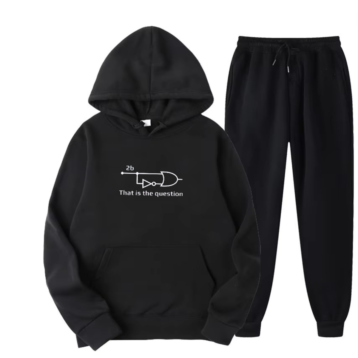 Men's Hoodie Set, Whether Beco - Streetwear Hoodie 评论和价格