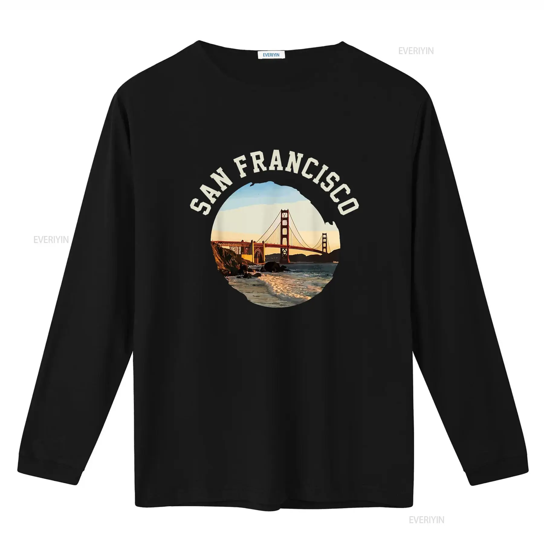 San Francisco T Shirt Black vi - Mens Fashion Black Shirt 评论和价格