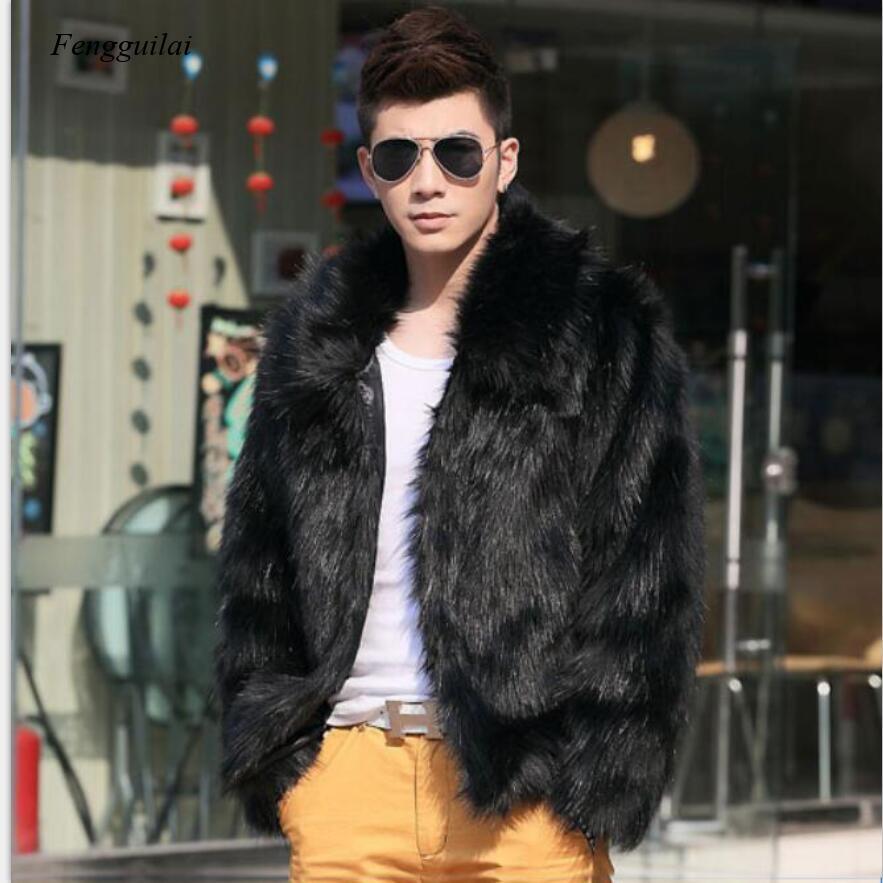Homme Jacket Faux Leather Men  - Men'S Fashion Leather Jacket 评论和价格