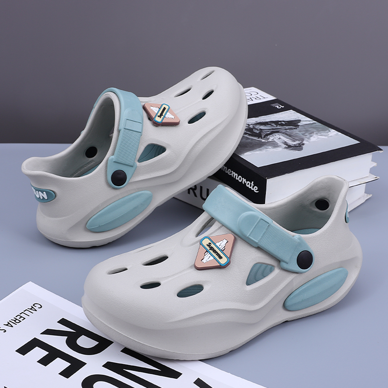 Summer Couple Clogs Slippers f - Men Fashion Korean Style 评论和价格