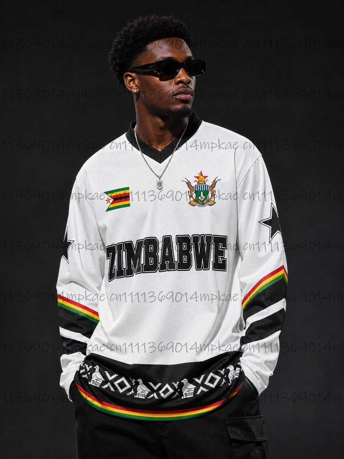 Autumn Zimbabwe Ethnic Street  - Men'S Fashion 评论和价格
