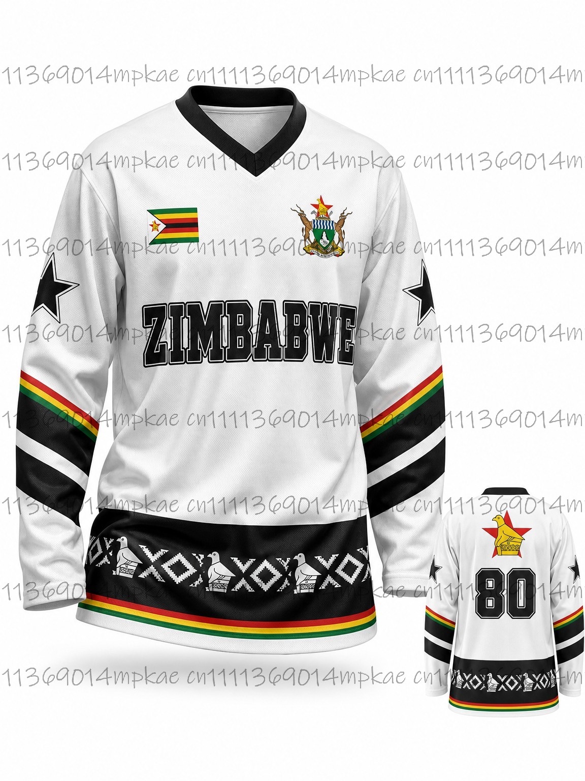 Autumn Zimbabwe Ethnic Street  - Men'S Fashion 评论和价格