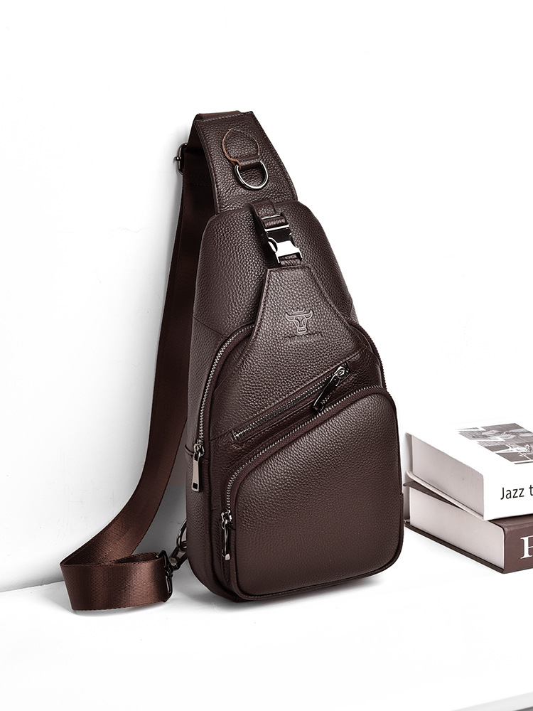 2026 Genuine leather Men's che - Men Fashion Korean Style 评论和价格
